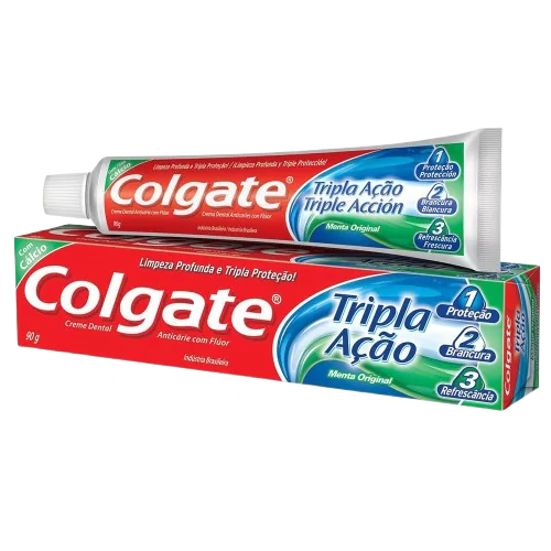 Creme dental Tripla Ação
